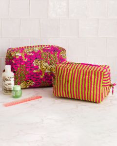 Bagheera - Oversized Pouch Set  - Hot Pink sold by Printfresh