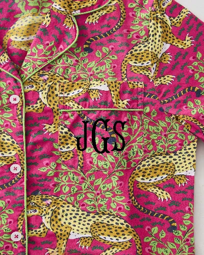 Bagheera - Short PJ Set - Hot Pink sold by Printfresh