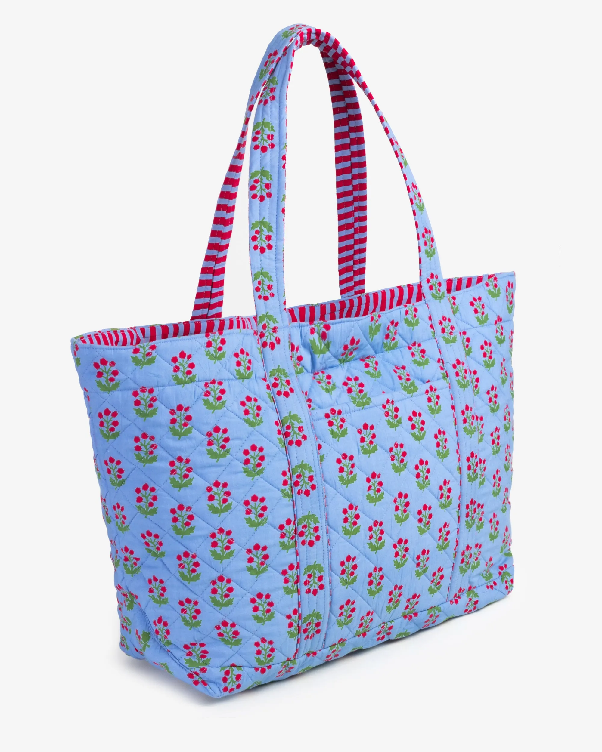 In Bloom - Weekend Bag with Pouch - Denim sold by Printfresh product image thumbnail 5