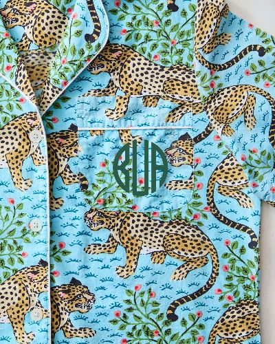 Bagheera - Long Sleep Set - Something Blue sold by Printfresh