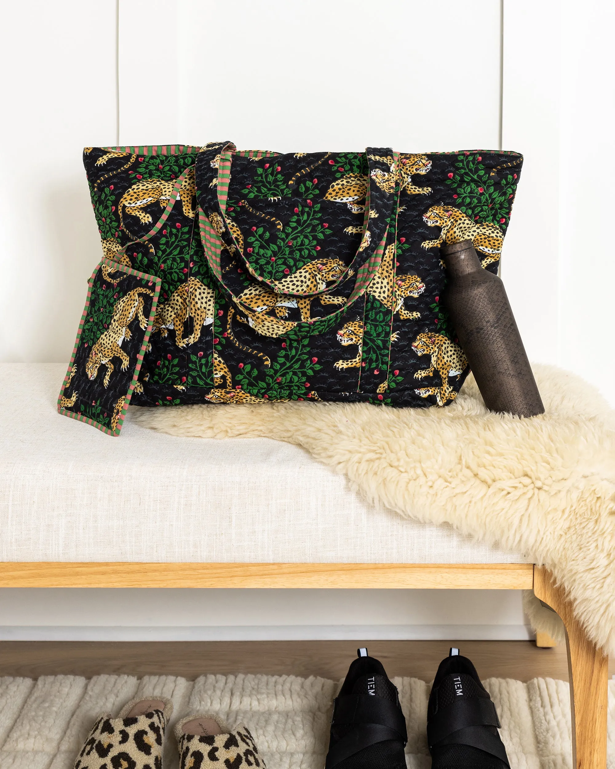 Bagheera - Weekend Bag with Pouch - Ink sold by Printfresh product image thumbnail 3