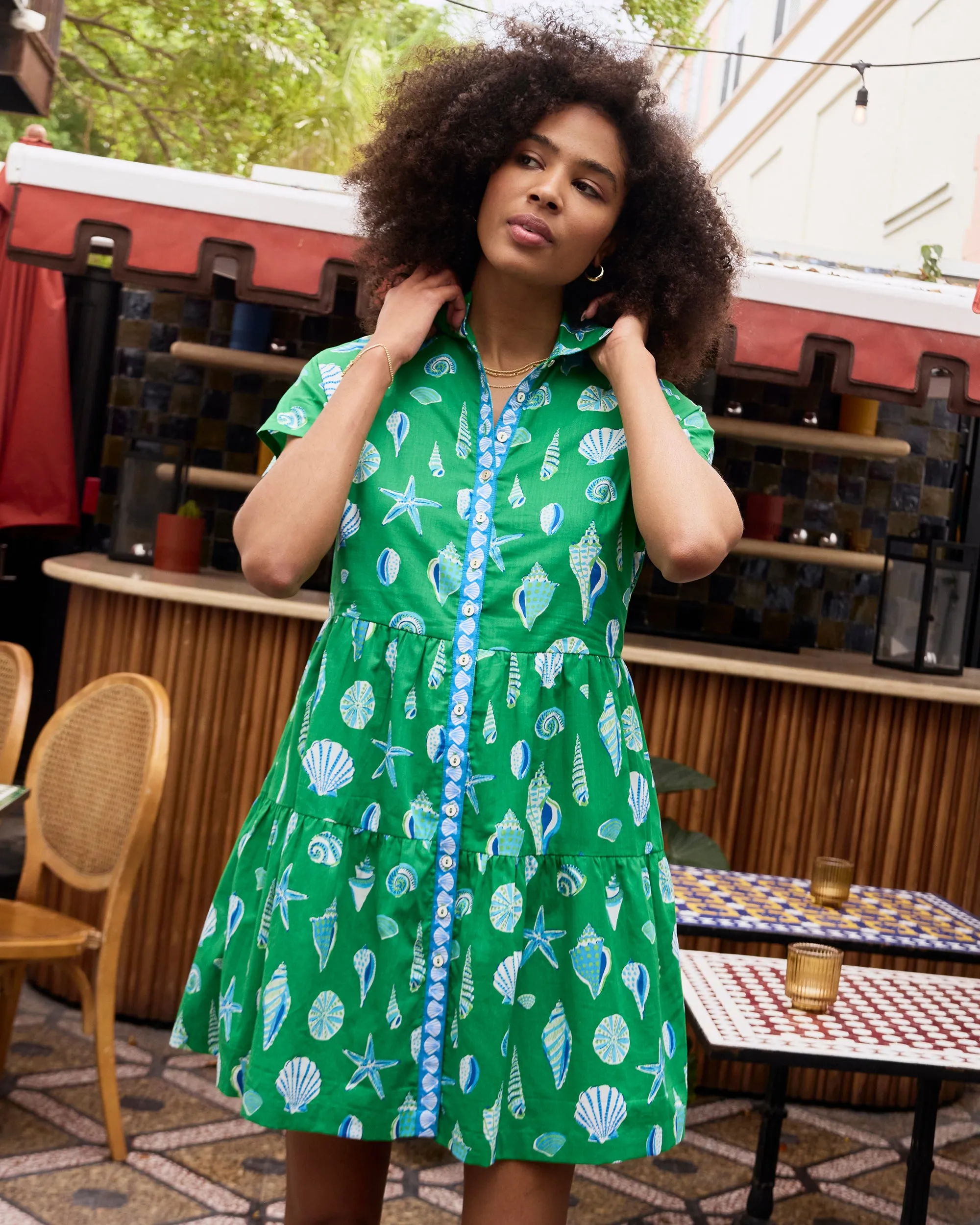 Beachcomber - Easy Elegance Dress - Golf Greens sold by Printfresh product image thumbnail 3