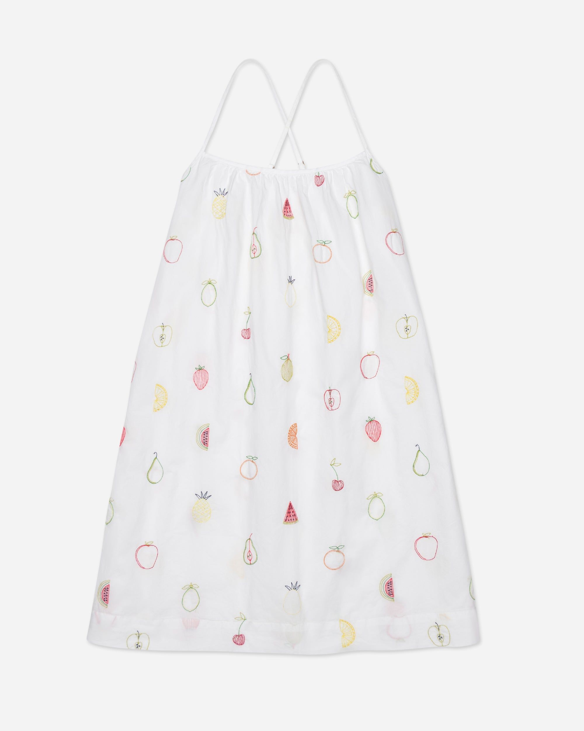 Fruit Medley - Cami Nightgown - Cloud sold by Printfresh product image thumbnail 2