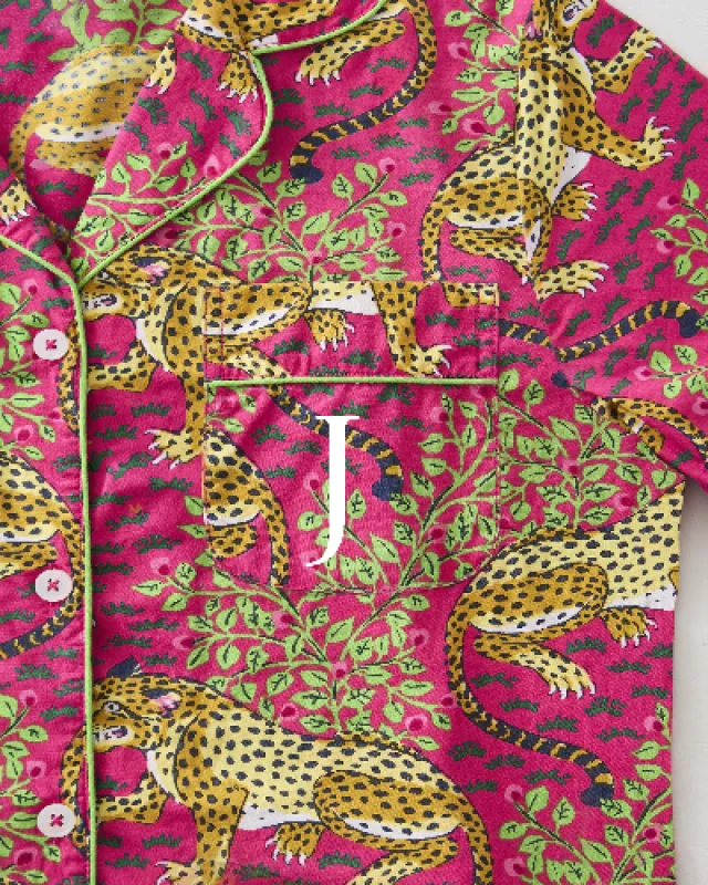 Bagheera - Short PJ Set - Hot Pink sold by Printfresh