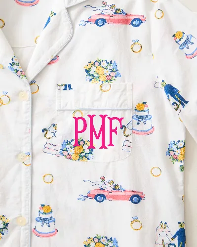 Happily Ever After - Long PJ Set - Cloud sold by Printfresh