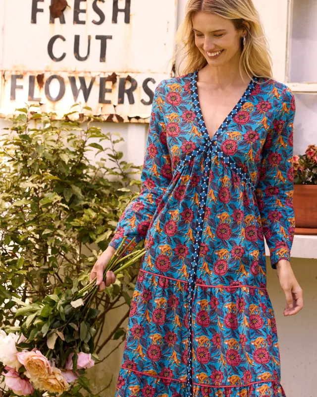 Leaps & Bounds - Make The Moment Dress - Touch the Sky sold by Printfresh