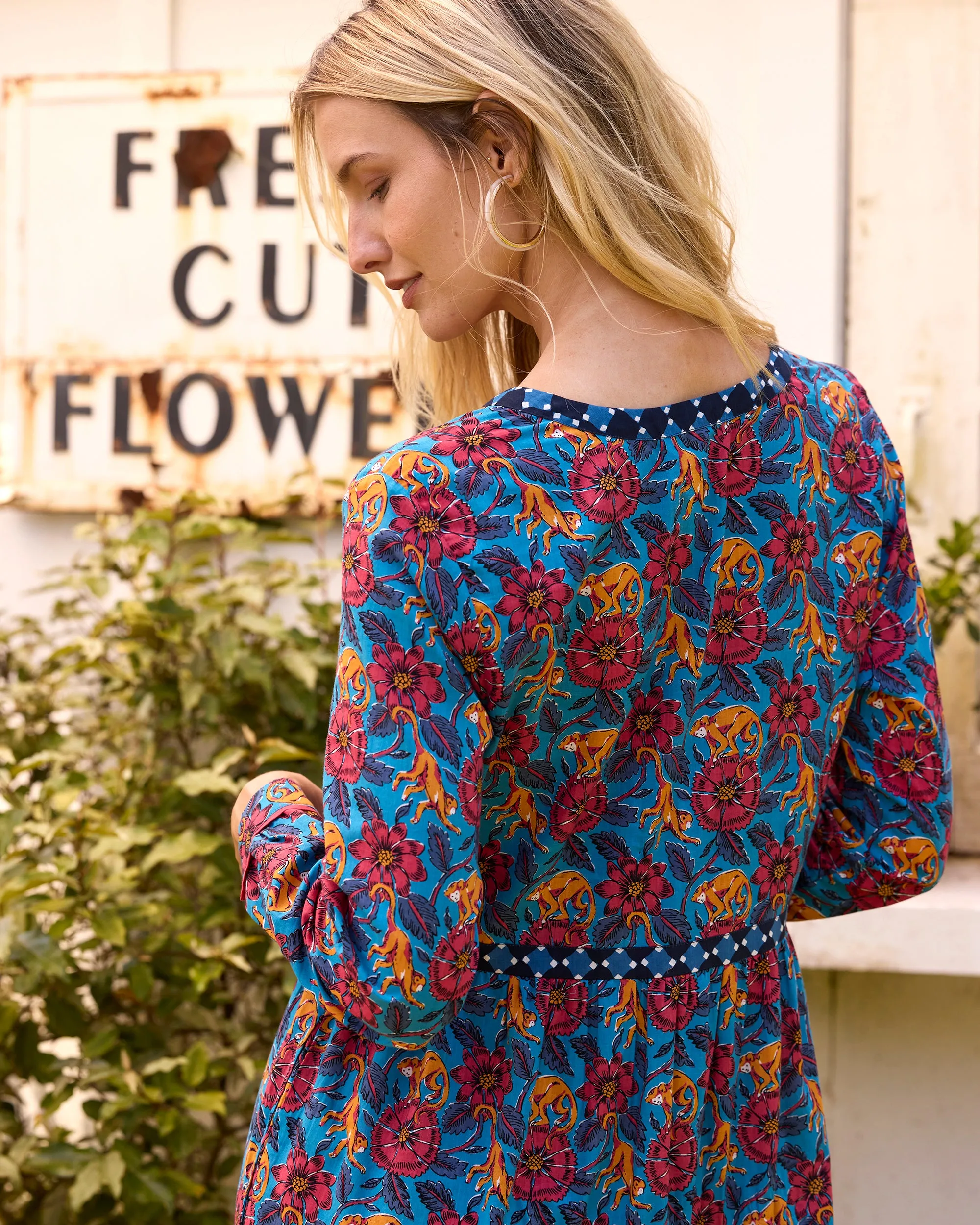 Leaps & Bounds - Make The Moment Dress - Touch the Sky sold by Printfresh product image thumbnail 3