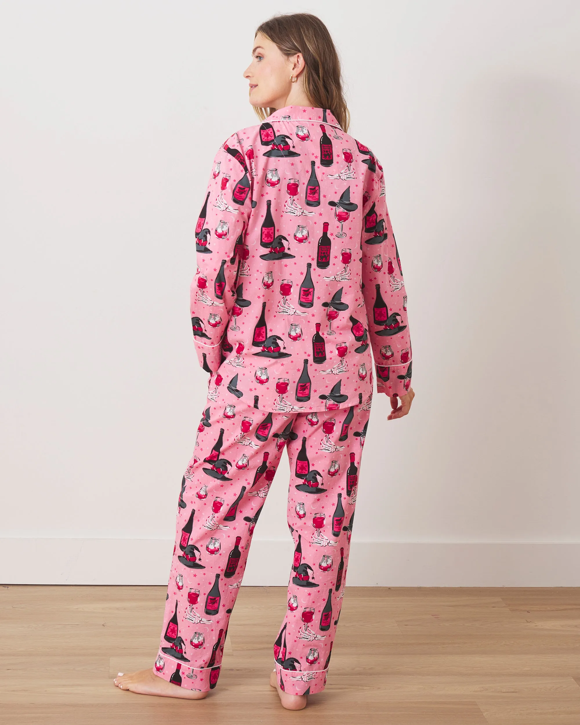 Witch's Brew - Long PJ Set - Pink Potion sold by Printfresh product image thumbnail 4