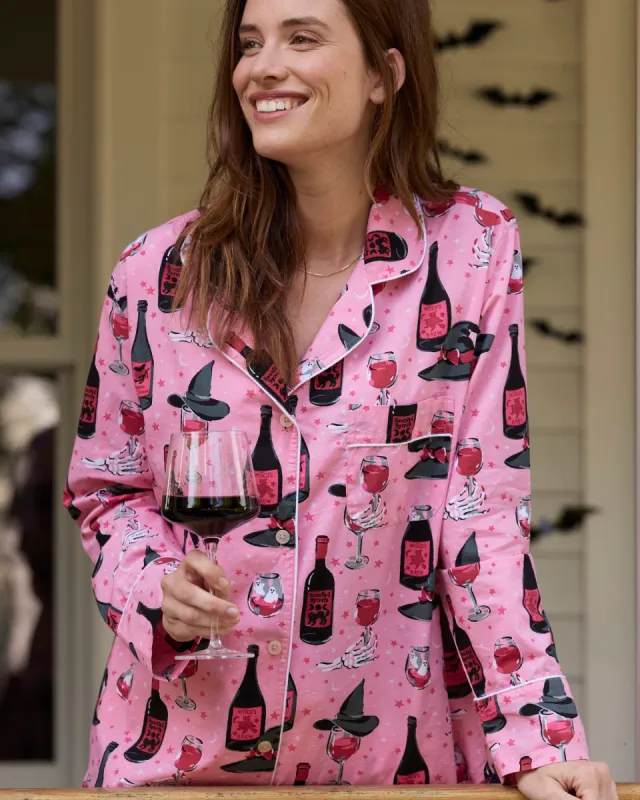 Witch's Brew - Long PJ Set - Pink Potion sold by Printfresh