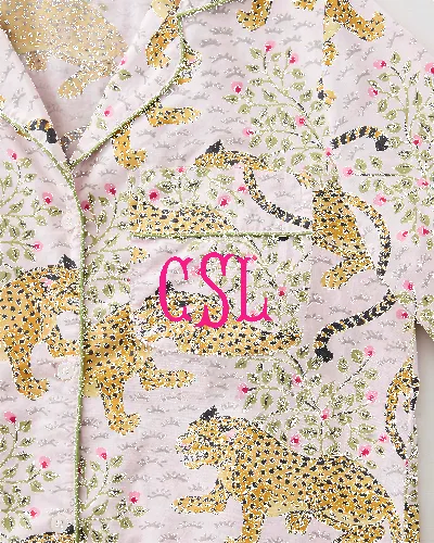 Bagheera - Long PJ Set - Blush sold by Printfresh
