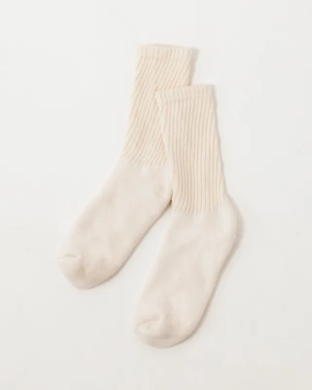 The Everyday Sock - Crew Sock - Oat Milk made by Printfresh
