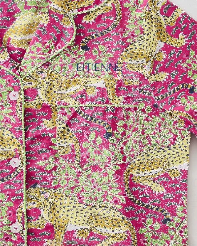 Bagheera - Long Sleep Set - Hot Pink sold by Printfresh