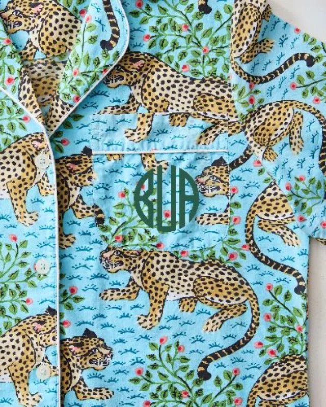 Bagheera - Long Sleep Set - Something Blue sold by Printfresh