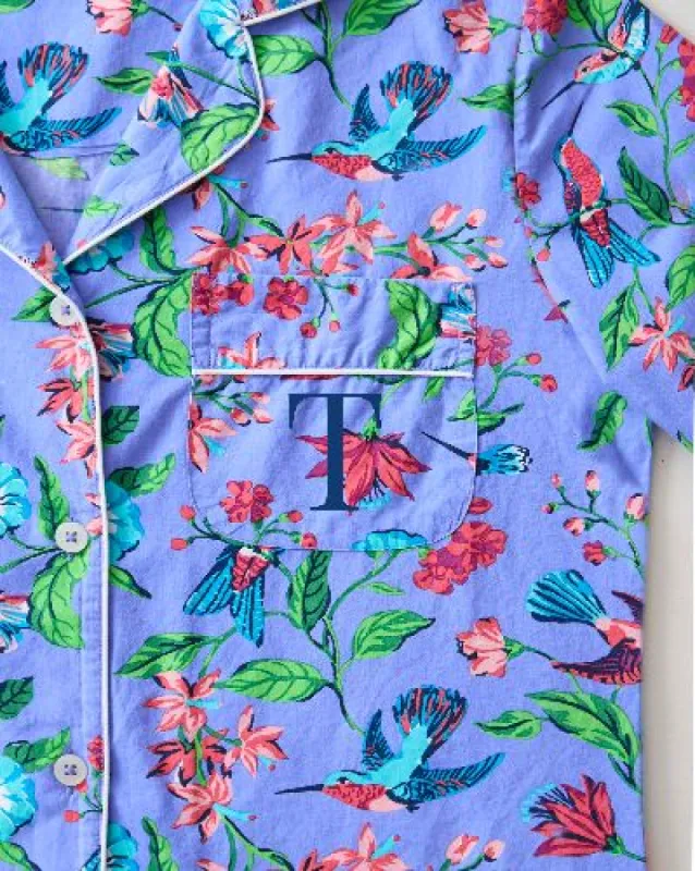 Hummingbird Haven - Long Sleep Set - Crocus made by Printfresh