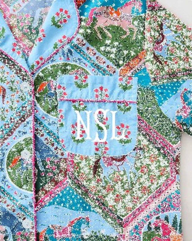 High Horse - Long Sleep Set - Blush Denim sold by Printfresh