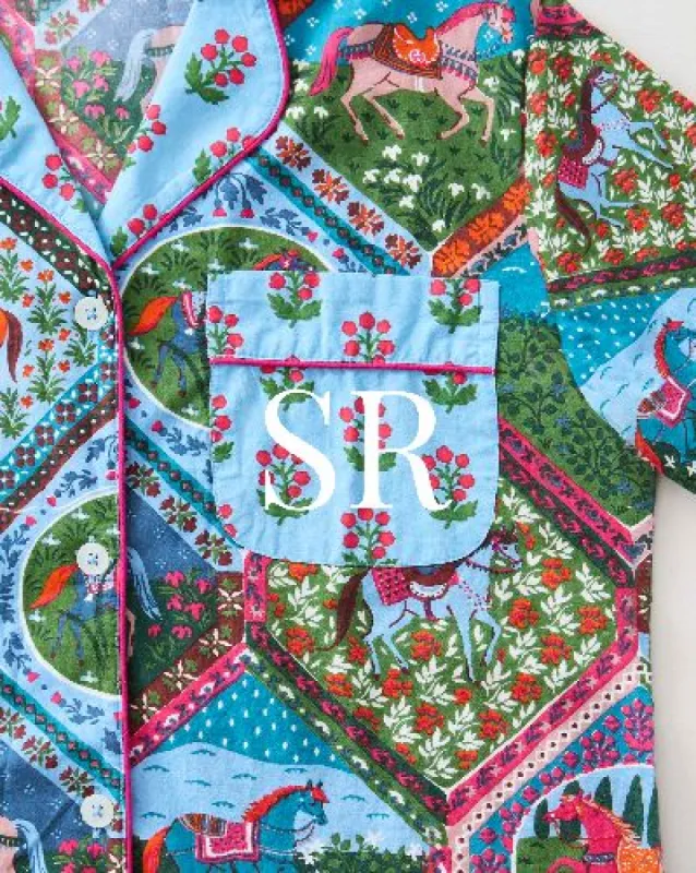 High Horse - Long Sleep Set - Blush Denim sold by Printfresh