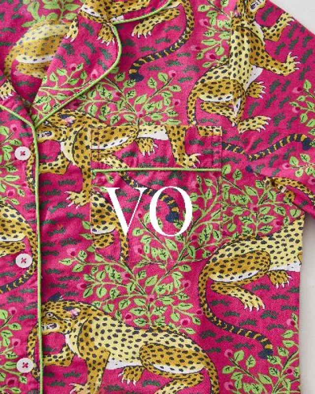 Bagheera - Short Sleep Set - Hot Pink sold by Printfresh