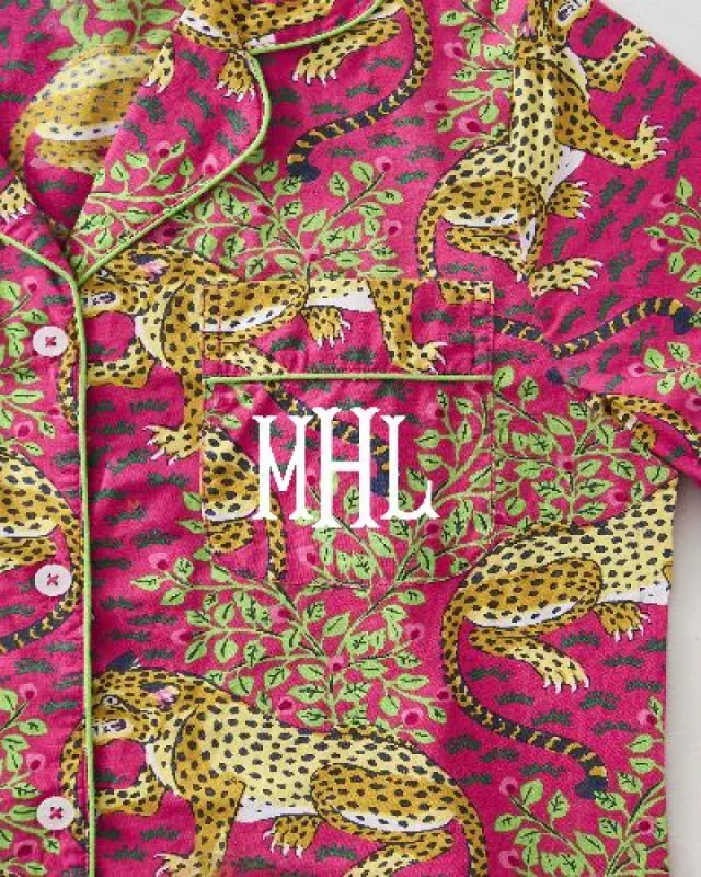 Bagheera - Short Sleep Set - Hot Pink sold by Printfresh