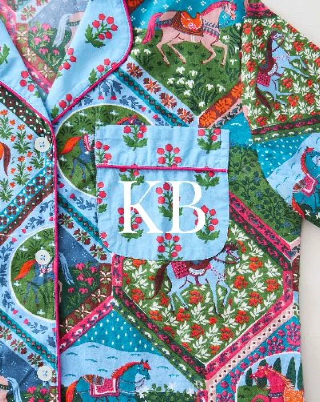 High Horse - Long Sleep Set - Blush Denim sold by Printfresh