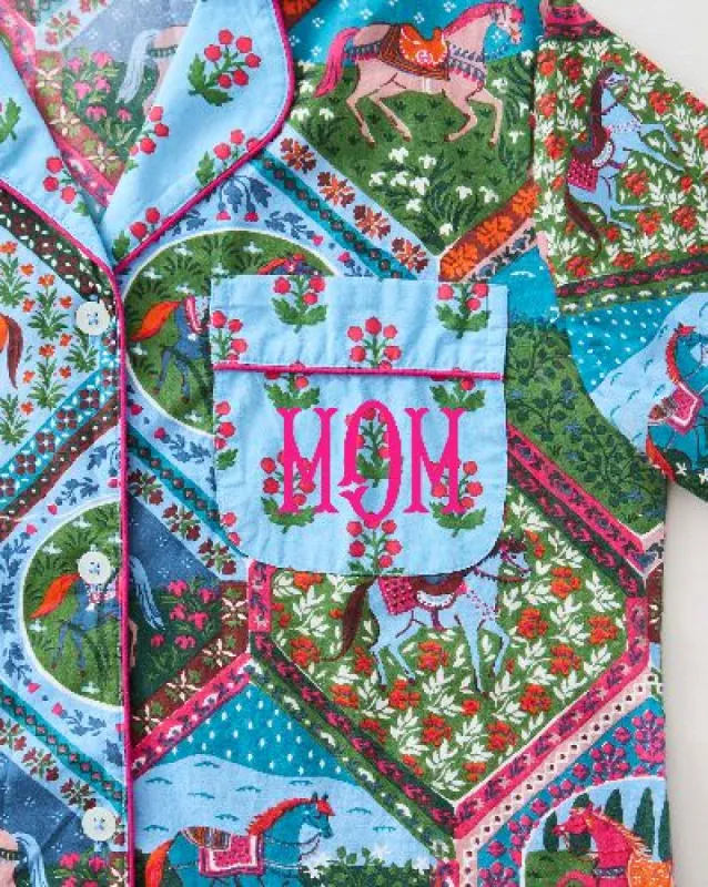 High Horse - Long Sleep Set - Blush Denim sold by Printfresh