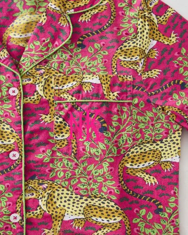 Bagheera - Petite Long Sleep Set - Hot Pink sold by Printfresh