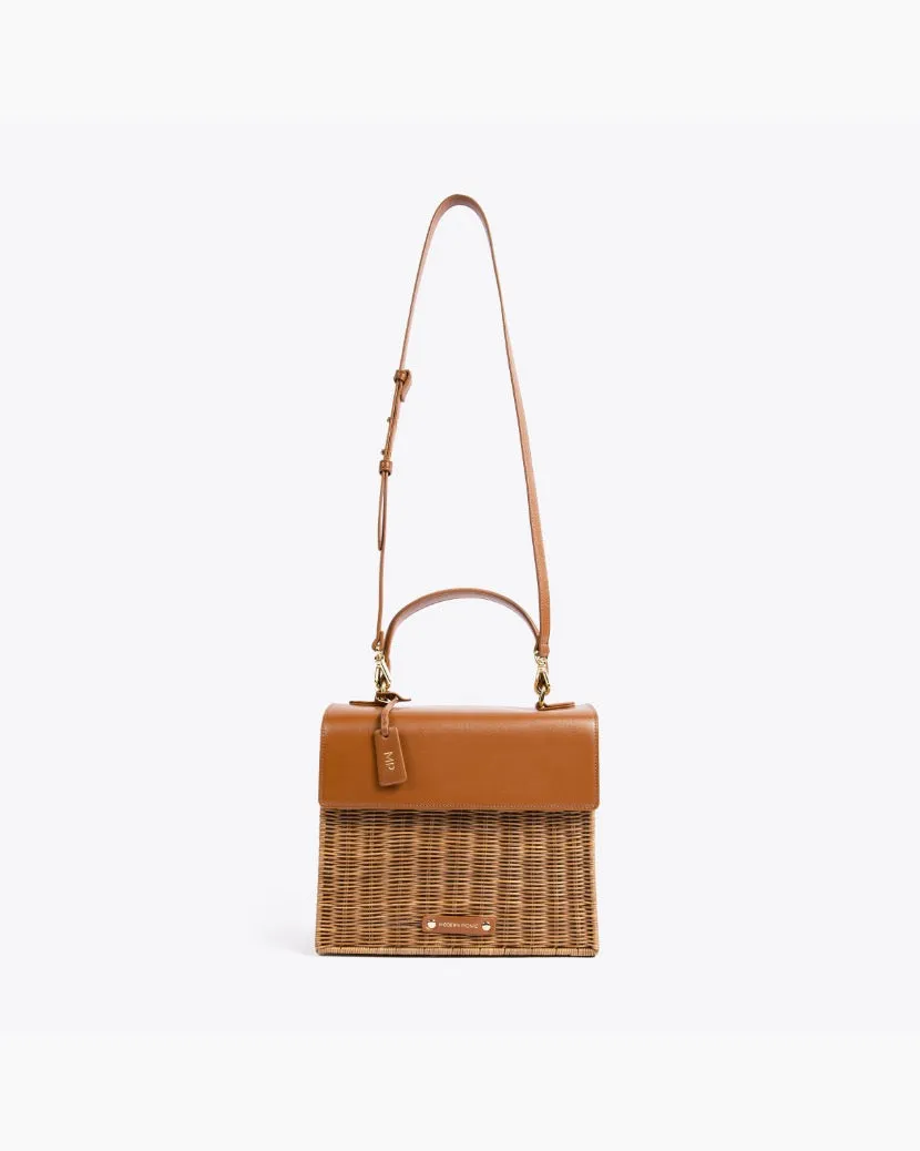 THE LUNCHER - BROWN WICKER sold by Modern Picnic product image thumbnail 4