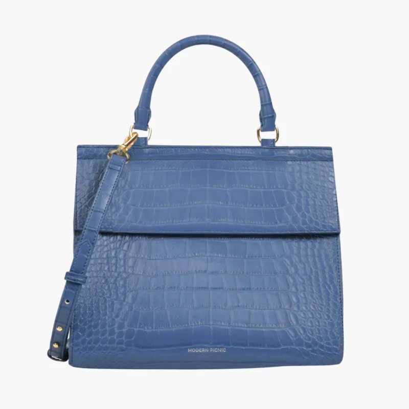 THE LARGE LUNCHER - SLATE CROC sold by Modern Picnic