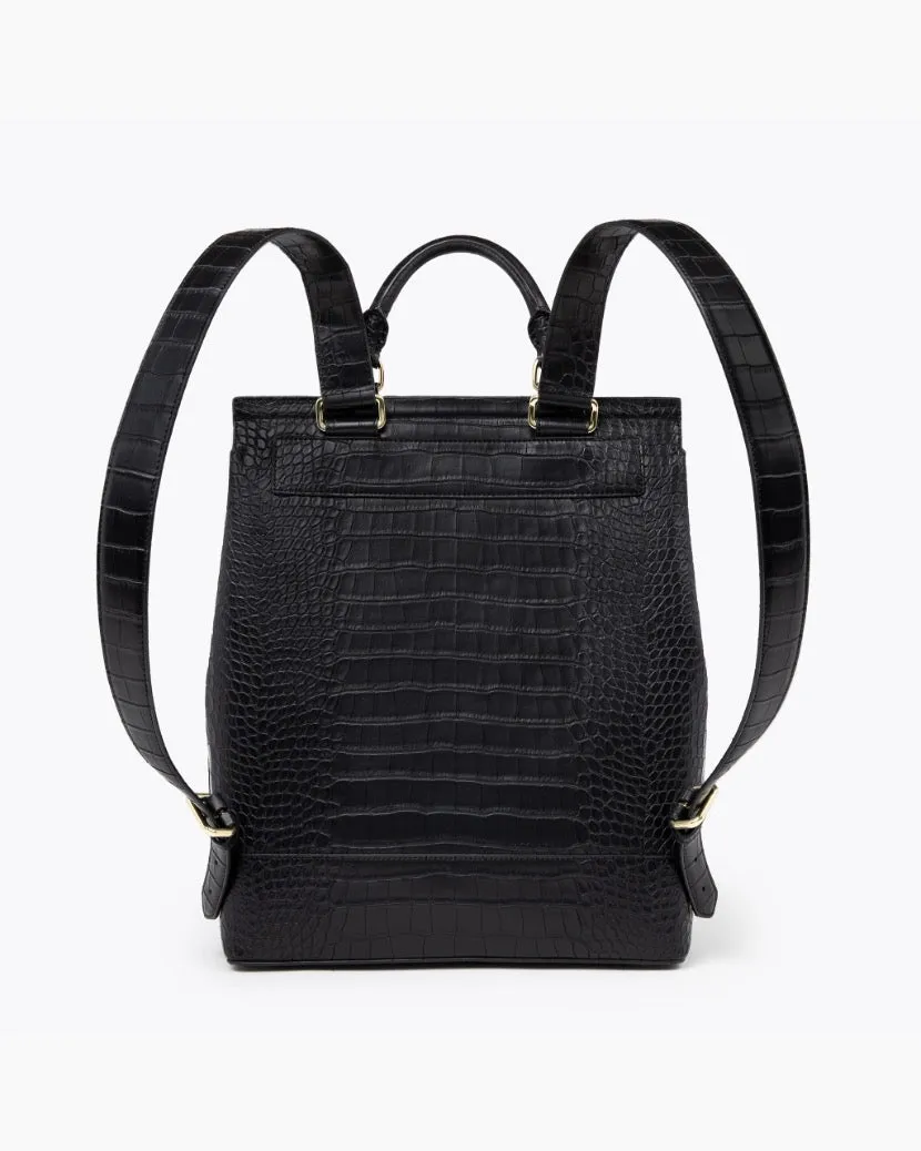 THE BACKPACK - BLACK CROC sold by Modern Picnic product image thumbnail 3