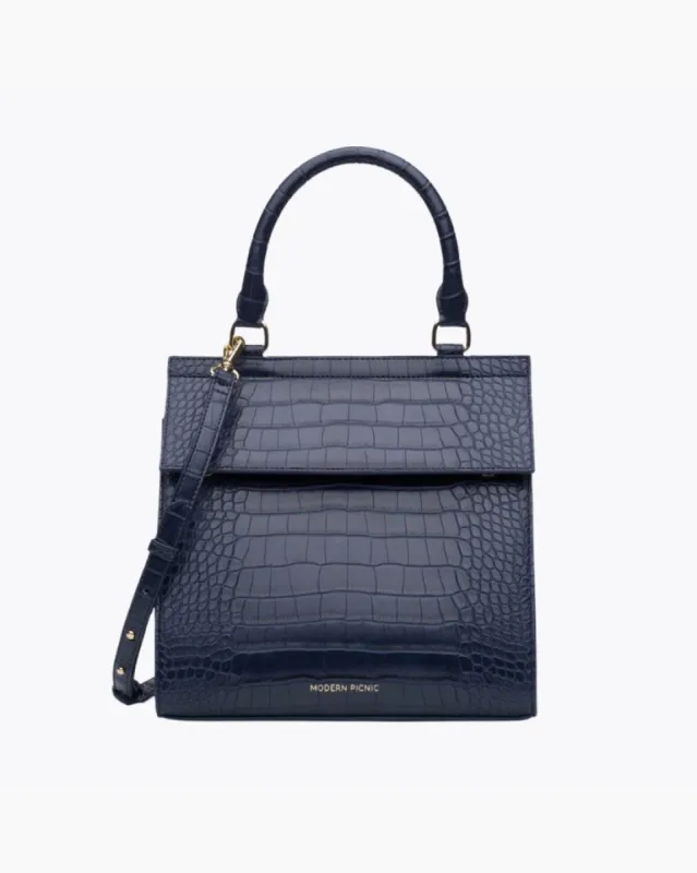 THE LUNCHER - NAVY CROC sold by Modern Picnic