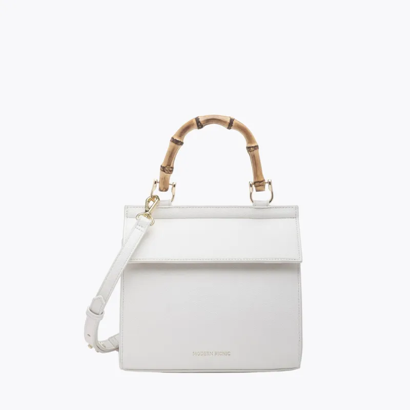 THE MINI LUNCHER - WHITE BAMBOO sold by Modern Picnic