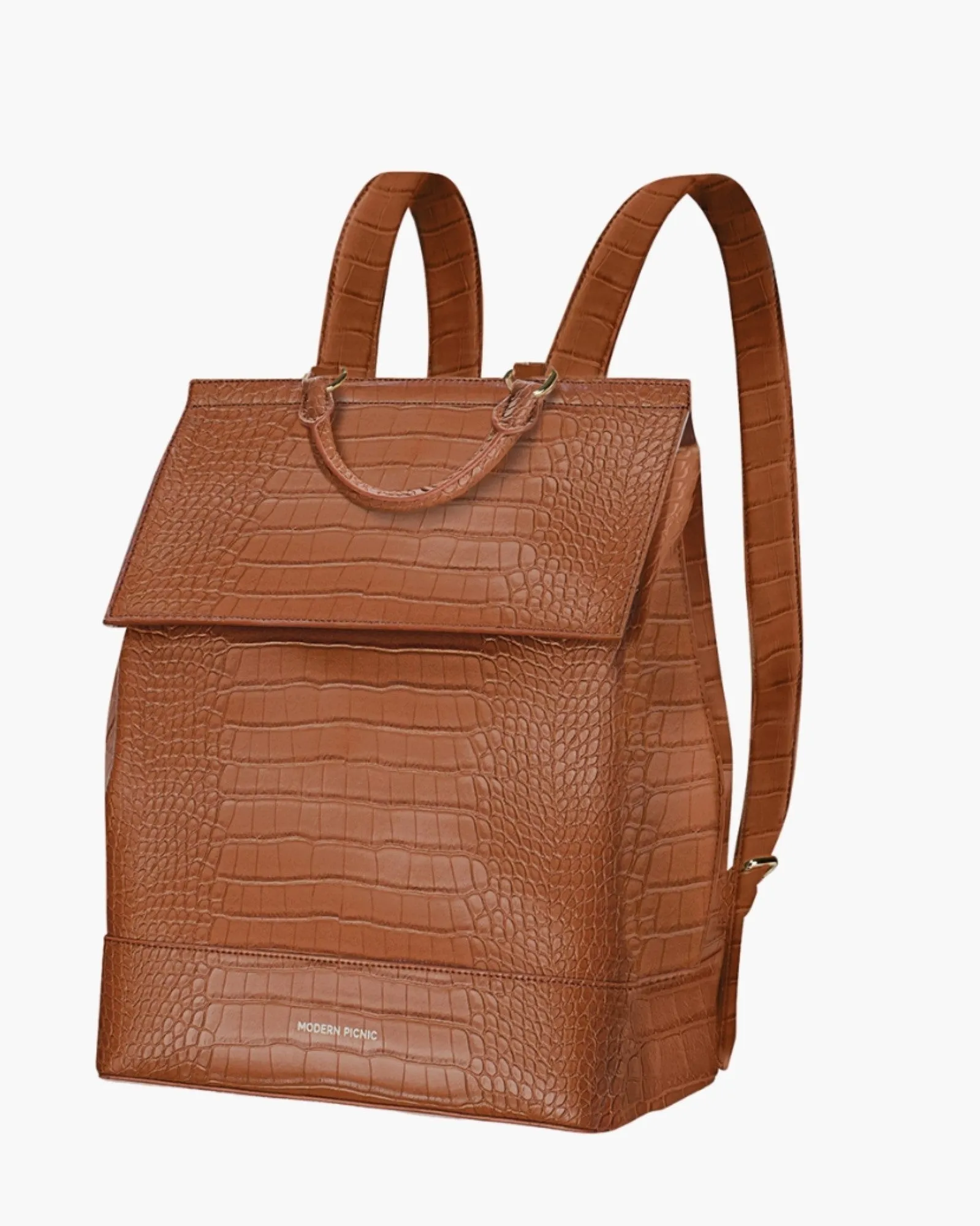 SAMPLE SALE | THE BACKPACK - SADDLE CROC sold by Modern Picnic product image thumbnail 2