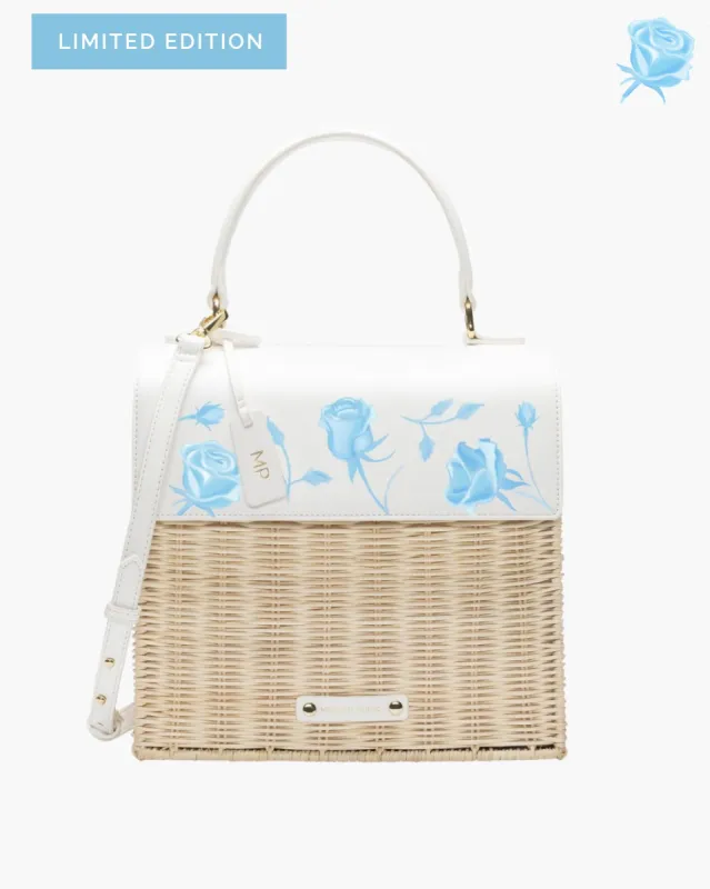 THE LUNCHER - BLUE FLORAL sold by Modern Picnic