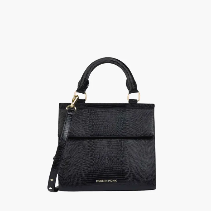 THE MINI LUNCHER - BLACK LIZARD sold by Modern Picnic