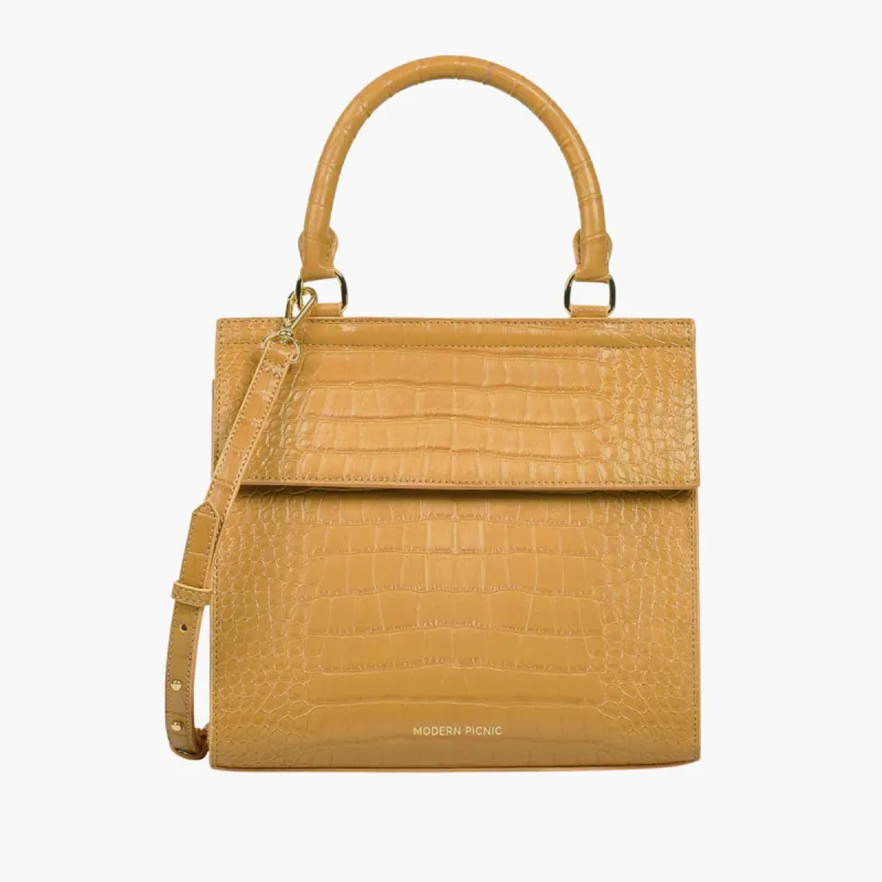 THE LUNCHER - MARIGOLD CROC sold by Modern Picnic