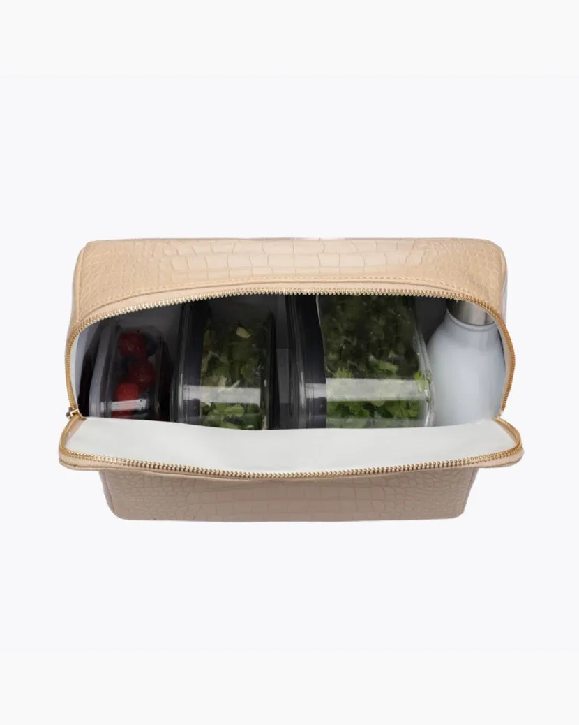 SAMPLE SALE | THE TOTE - CREAM CROC sold by Modern Picnic product image thumbnail 5