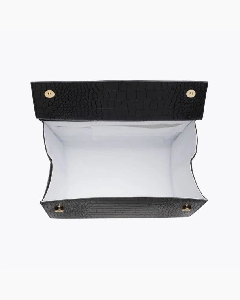THE LARGE LUNCHER - BLACK CROC sold by Modern Picnic product image thumbnail 5