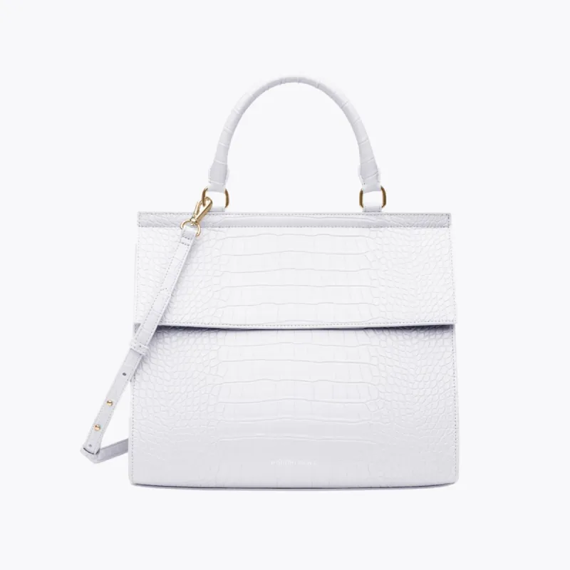 THE LARGE LUNCHER - WHITE CROC sold by Modern Picnic