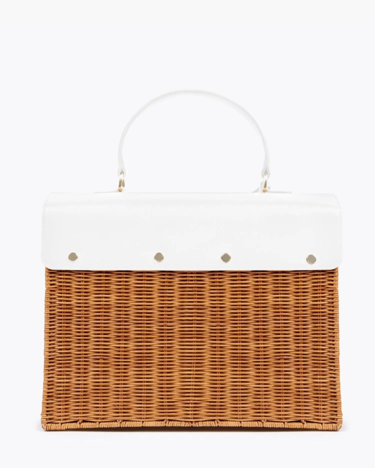 THE LARGE LUNCHER - DARK WHITE WICKER sold by Modern Picnic product image thumbnail 3