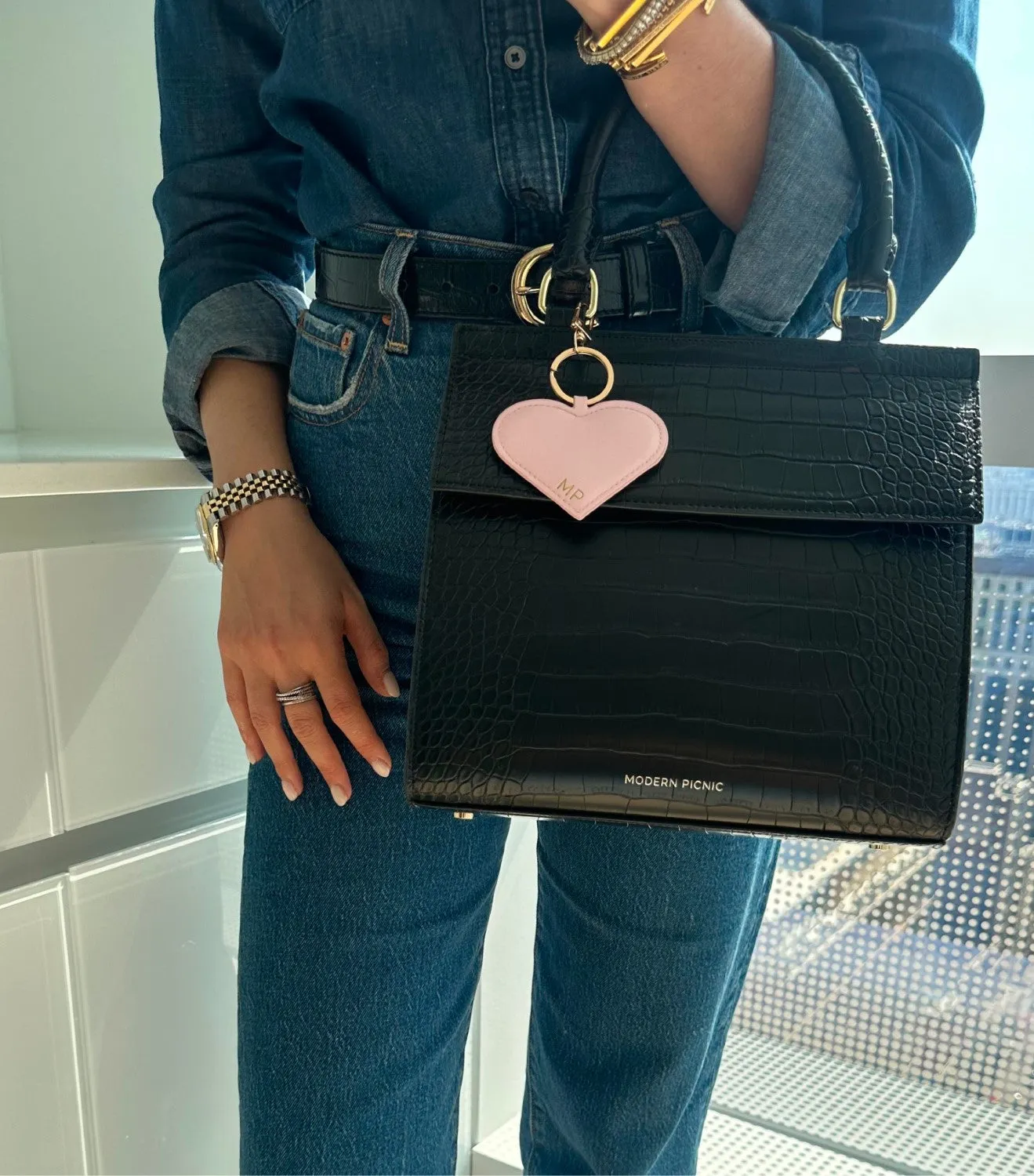 THE HEART BAG CHARM sold by Modern Picnic product image thumbnail 3