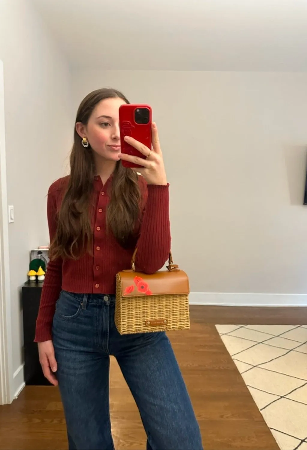 THE LUNCHER - RED FLORAL sold by Modern Picnic product image thumbnail 4