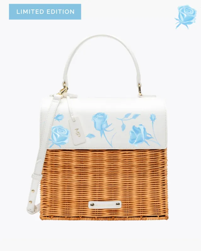 THE LUNCHER - BLUE FLORAL sold by Modern Picnic