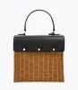THE LUNCHER - BLACK NATURAL WICKER sold by Modern Picnic
