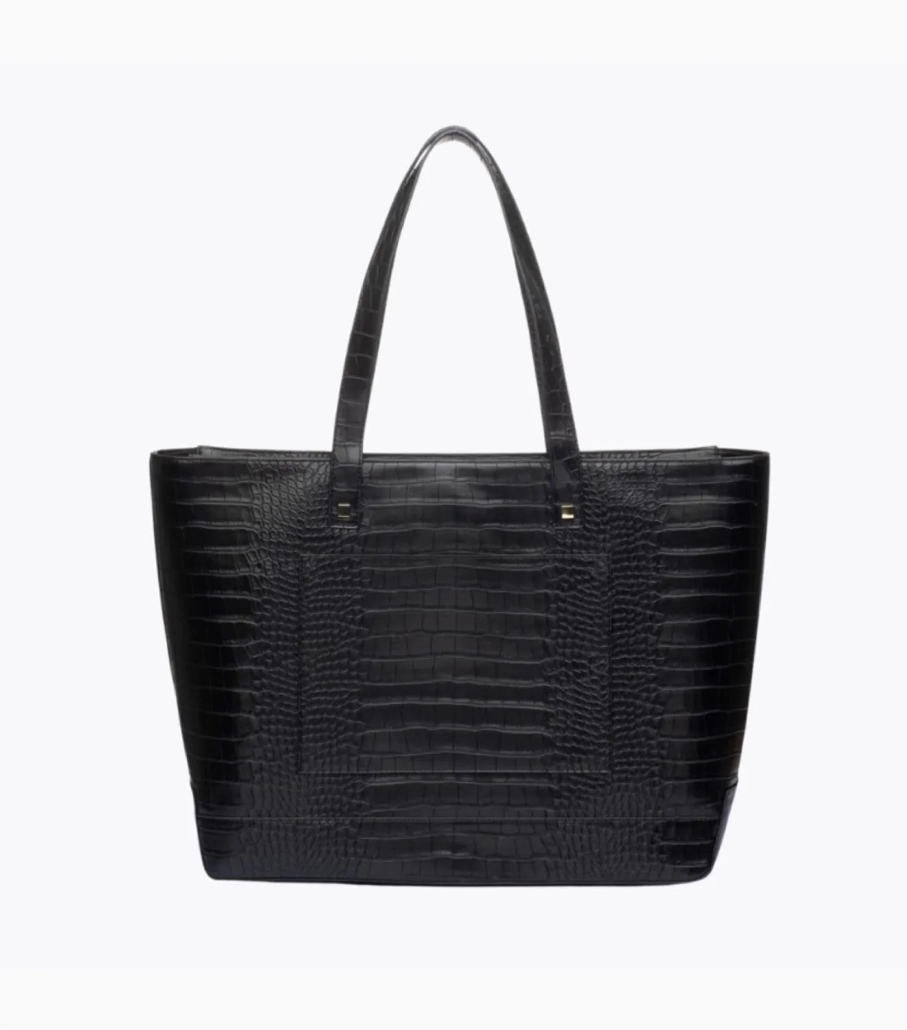 THE TOTE - BLACK CROC - PERSONALIZED sold by Modern Picnic product image thumbnail 3