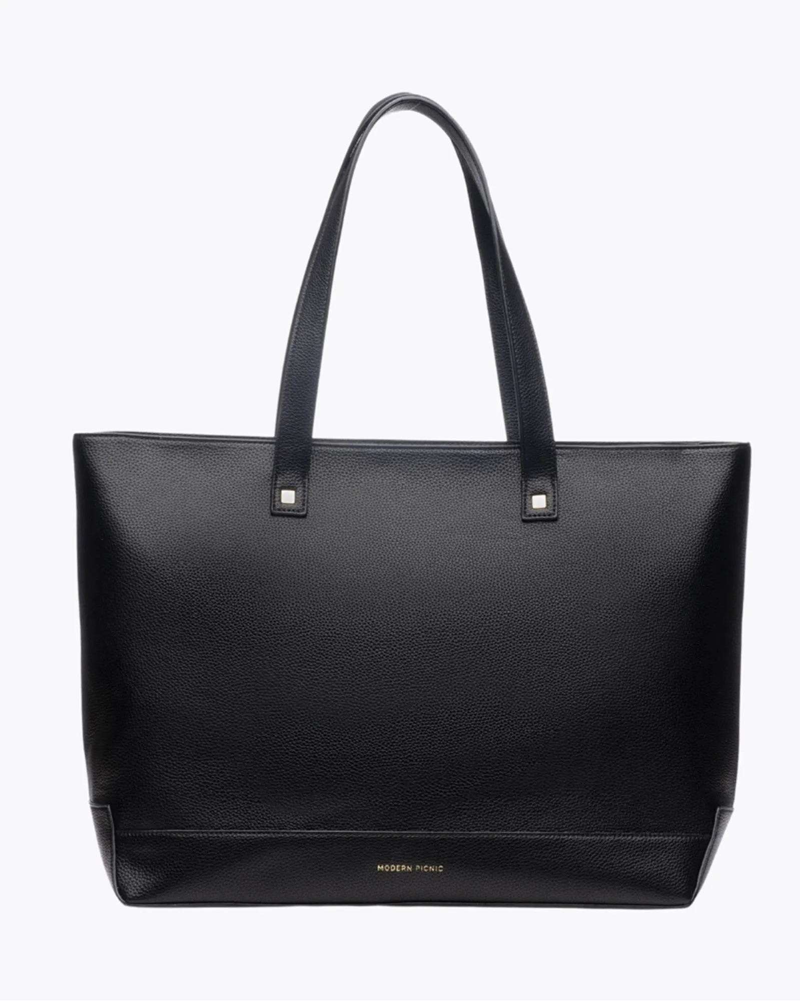 THE TOTE - BLACK - PERSONALIZED sold by Modern Picnic