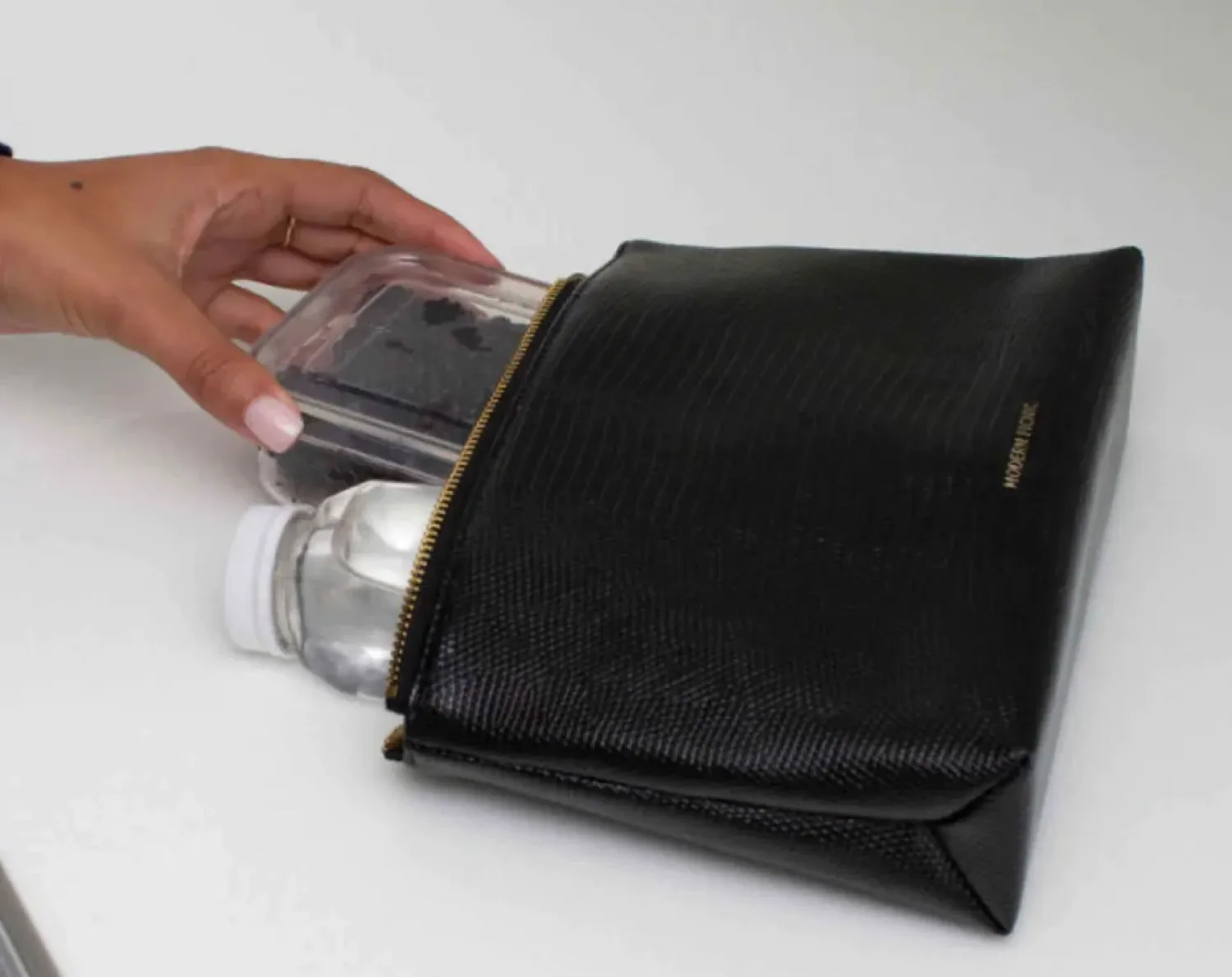 THE SNACKER - BLACK CROC - PERSONALIZED sold by Modern Picnic product image thumbnail 5