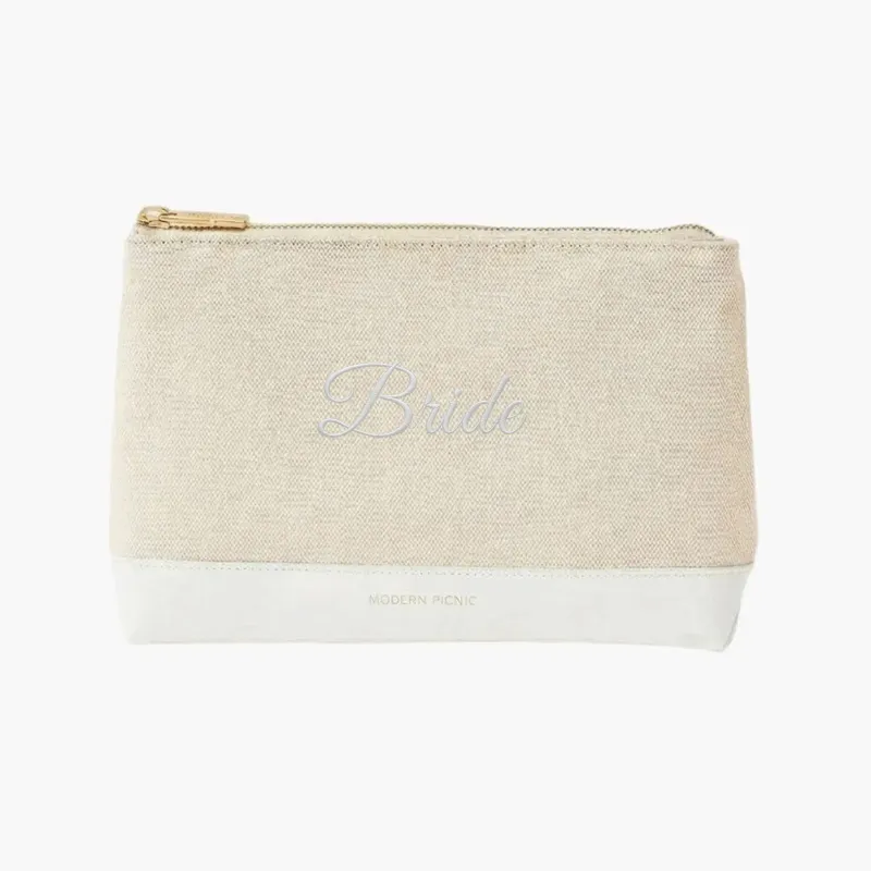 THE SNACKER - BRIDE WHITE CANVAS made by Modern Picnic