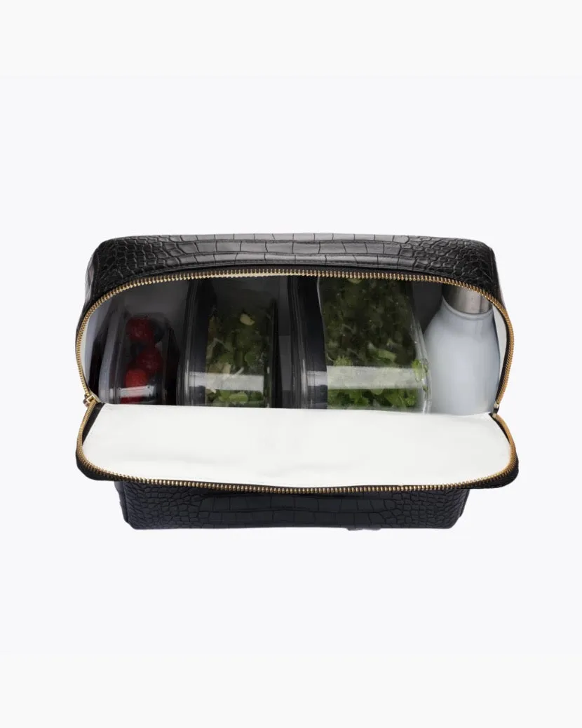 THE TOTE - BLACK CROC sold by Modern Picnic product image thumbnail 5