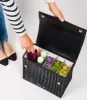 THE LARGE LUNCHER - BLACK WICKER sold by Modern Picnic
