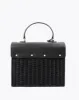THE LARGE LUNCHER - BLACK WICKER sold by Modern Picnic