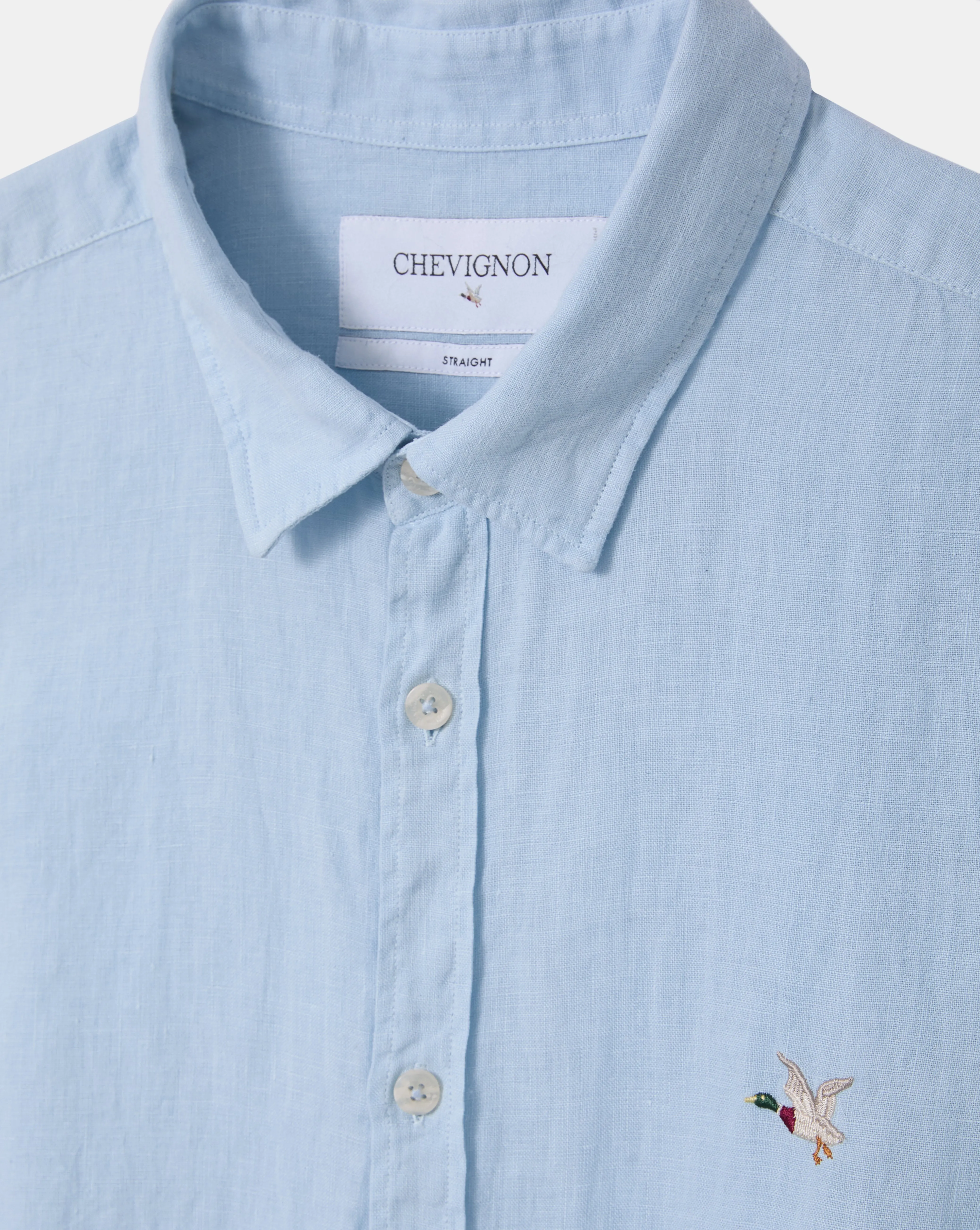 LEINENHEMD KURZARM HELLBLAU sold by Chevignon product image thumbnail 4